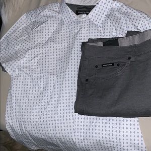 New/unused Kenneth Cole shirt & dress pant bundle!